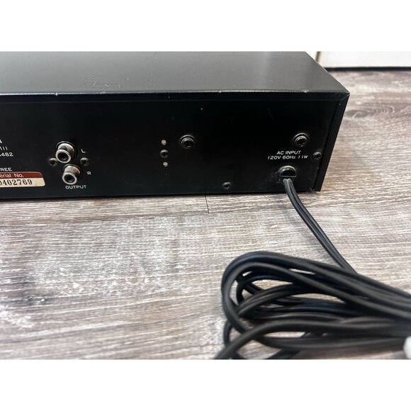 Vintage LXI Quartz Synthesizer AM/FM Stereo Tuner Black Model 28924 - Picture 7 of 7